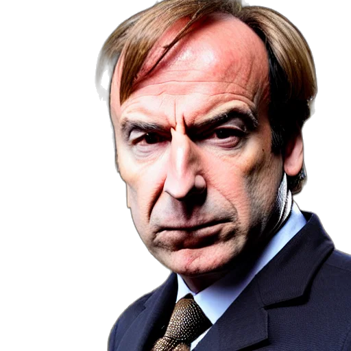 face, staff, saul, goodman transparent PNG cut-out