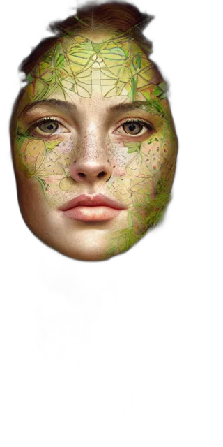 mask, face, jewelry, crown transparent PNG cut-out
