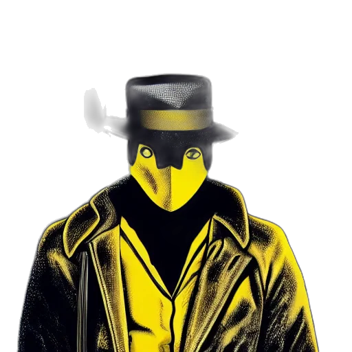 jacket, mask, hat, robot transparent PNG cut-out