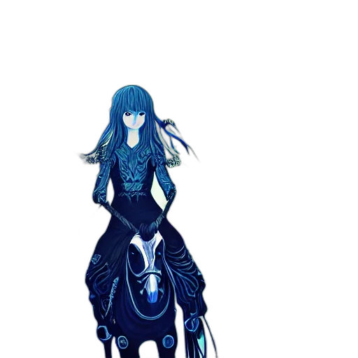 dress, staff, creature, concept art transparent PNG cut-out