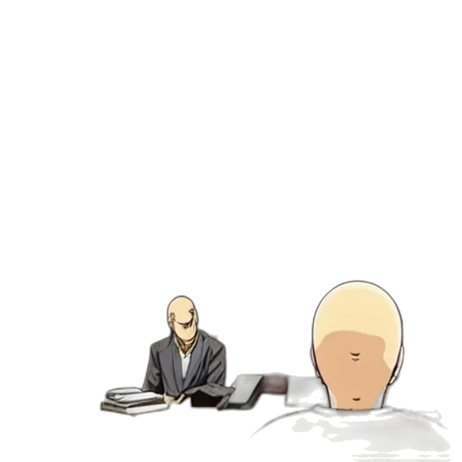 staff, hair, face, jacket transparent PNG cut-out
