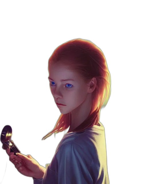face, robot, staff, weapon transparent PNG cut-out