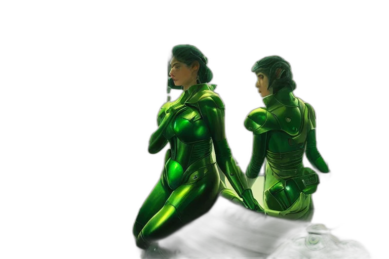concept art, comic book art, fantasy art, photorealistic transparent PNG cut-out