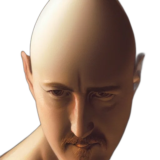 face, mask, hair, hat transparent PNG cut-out