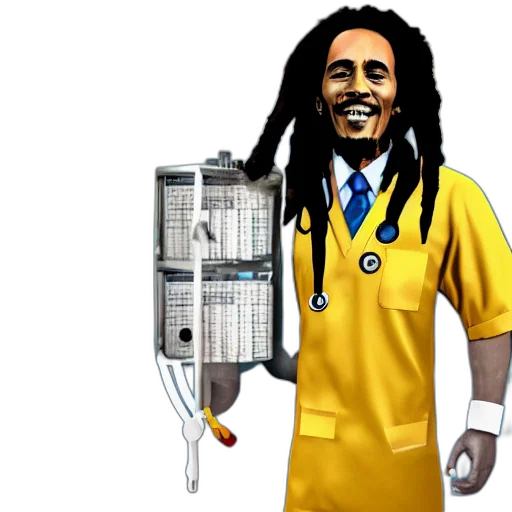 staff, concept art, cartoon, 3d render transparent PNG cut-out