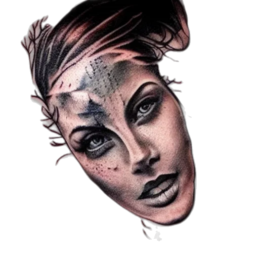 face, mask, crown, jewelry transparent PNG cut-out