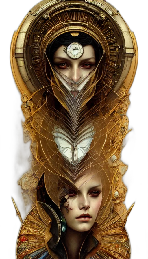 mask, face, crown, jewelry transparent PNG cut-out