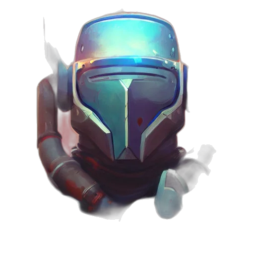 robot, mask, weapon, face transparent PNG cut-out