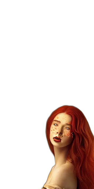 face, mask, jewelry, dress transparent PNG cut-out
