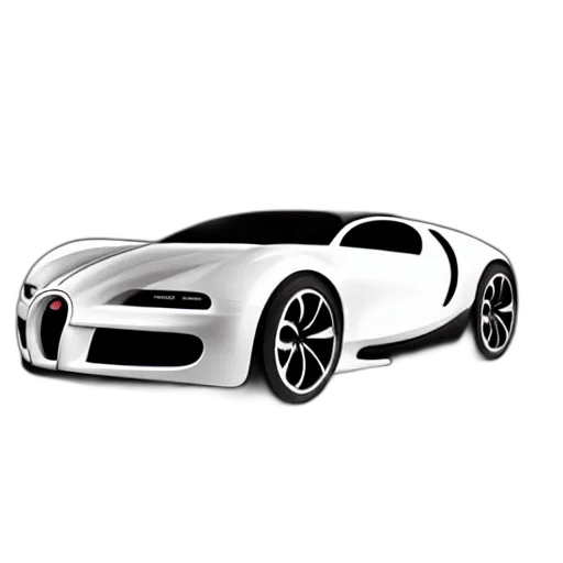 car, weapon, 3d render, photorealistic transparent PNG cut-out