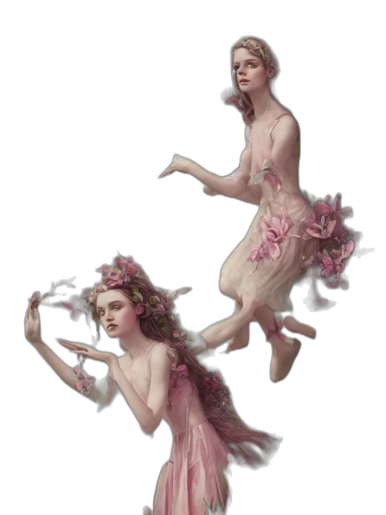 dress, concept art, fantasy art, photorealistic transparent PNG cut-out