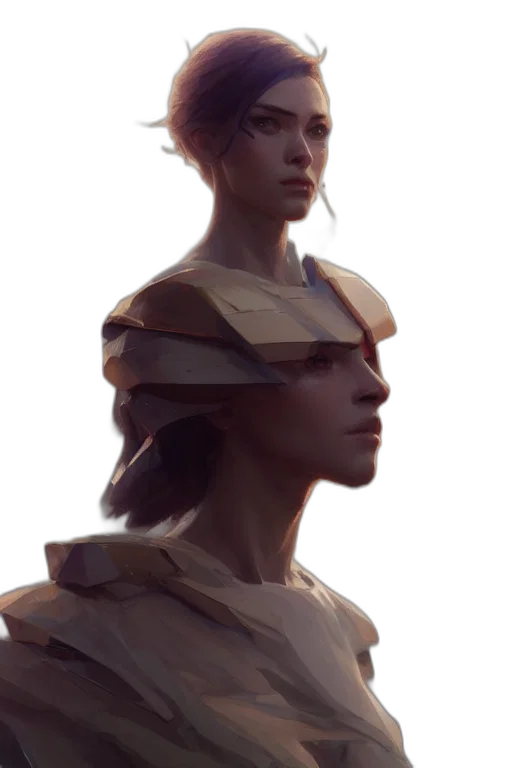 face, staff, crown, mask transparent PNG cut-out