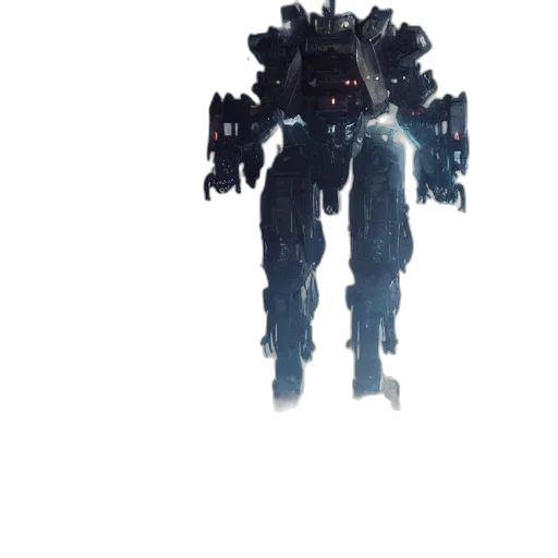 robot, creature, weapon, staff transparent PNG cut-out