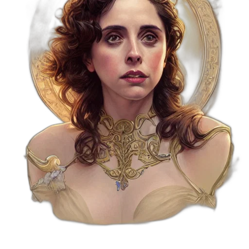 crown, jewelry, face, fantasy art transparent PNG cut-out
