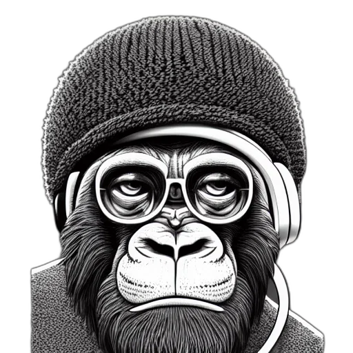 animal, face, mask, jacket transparent PNG cut-out