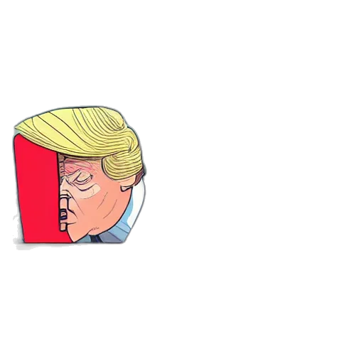 face, mask, hat, pixel art transparent PNG cut-out
