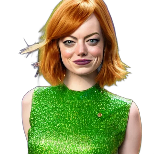 dress, face, creature, animal transparent PNG cut-out
