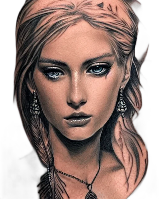 face, jewelry, crown, fantasy art transparent PNG cut-out
