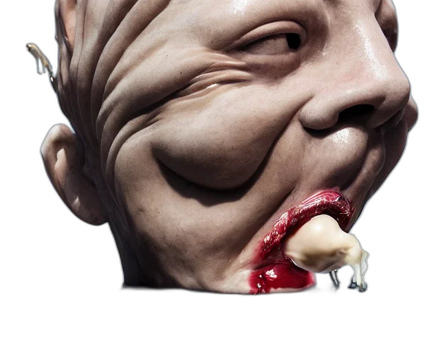 face, mask, creature, food transparent PNG cut-out