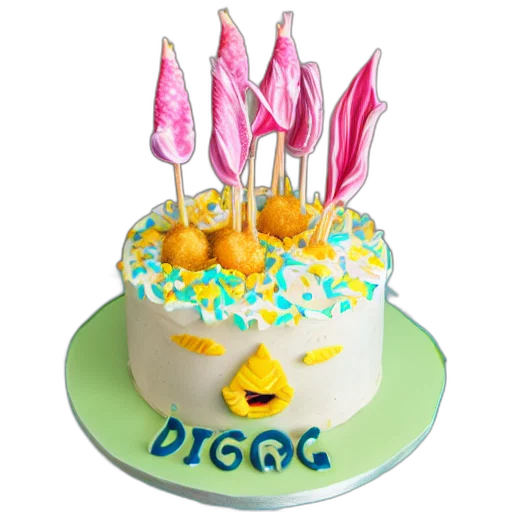 3d render, corn, dogs, mermaid transparent PNG cut-out