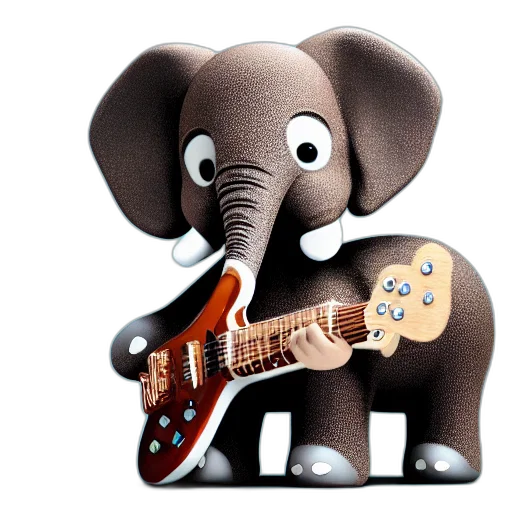 animal, 3d render, cartoon, photorealistic transparent PNG cut-out