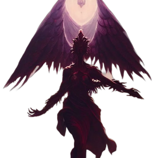 dragon, staff, creature, concept art transparent PNG cut-out