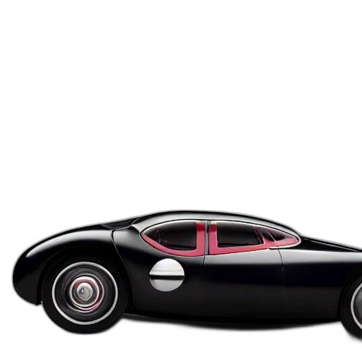 car, 3d render, concept art, photorealistic transparent PNG cut-out