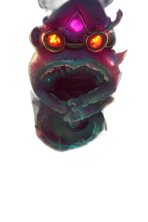 robot, mask, creature, crown transparent PNG cut-out