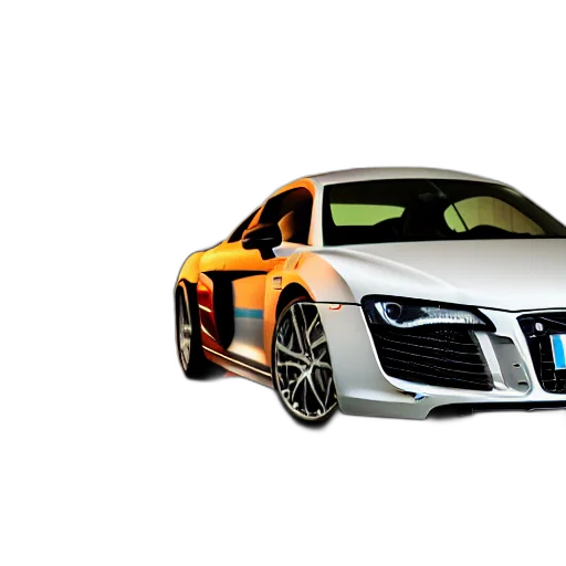 car, 3d render, photorealistic, concept art transparent PNG cut-out