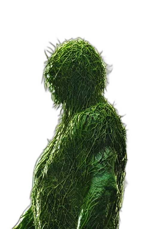 hair, creature, dress, mask transparent PNG cut-out