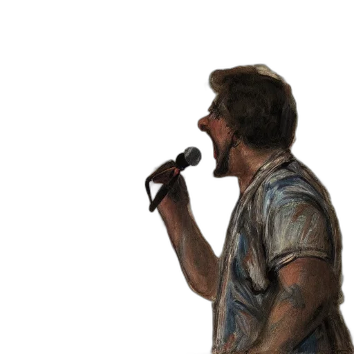 face, bottle, staff, weapon transparent PNG cut-out