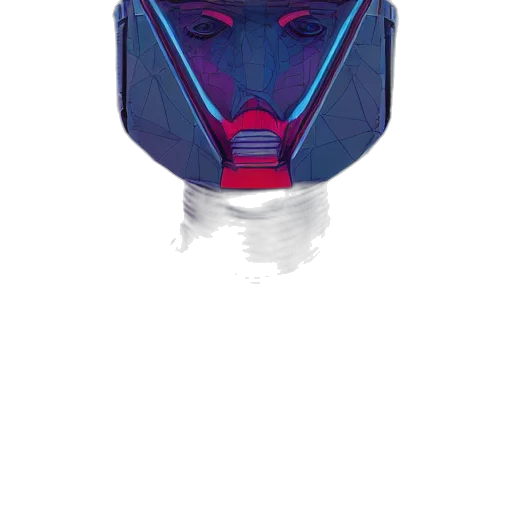 mask, crown, face, robot transparent PNG cut-out
