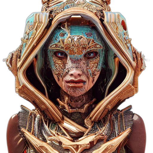mask, face, robot, creature transparent PNG cut-out