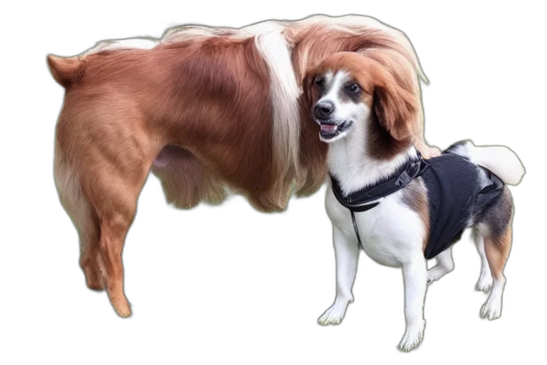 animal, creature, jacket, hair transparent PNG cut-out