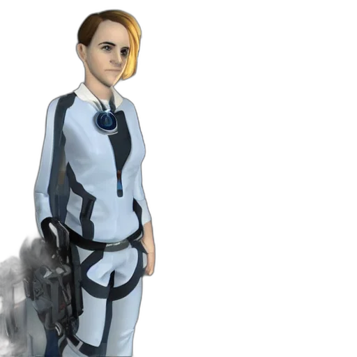 robot, staff, jacket, concept art transparent PNG cut-out
