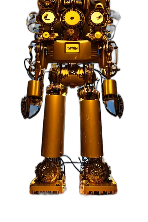 robot, staff, weapon, animal transparent PNG cut-out