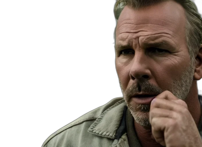 film, still, kevin, costner transparent PNG cut-out