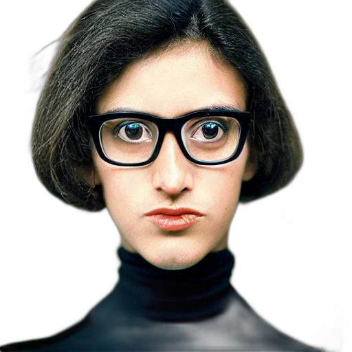 face, hair, mask, jacket transparent PNG cut-out