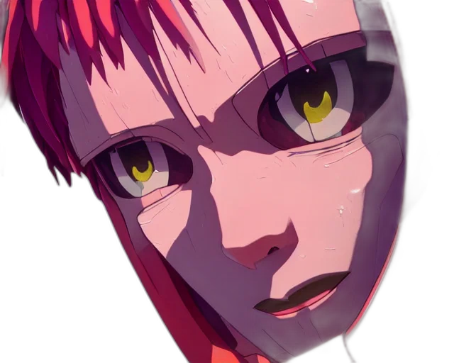 face, mask, creature, robot transparent PNG cut-out