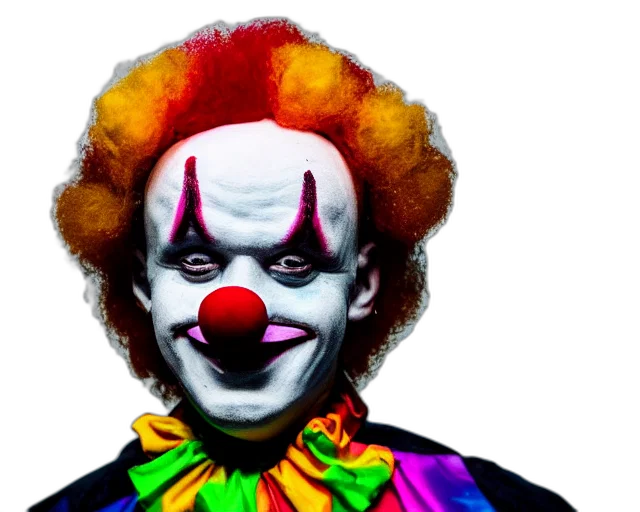 face, mask, animal, clown transparent PNG cut-out