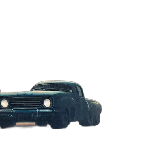 car, weapon, robot, 3d render transparent PNG cut-out