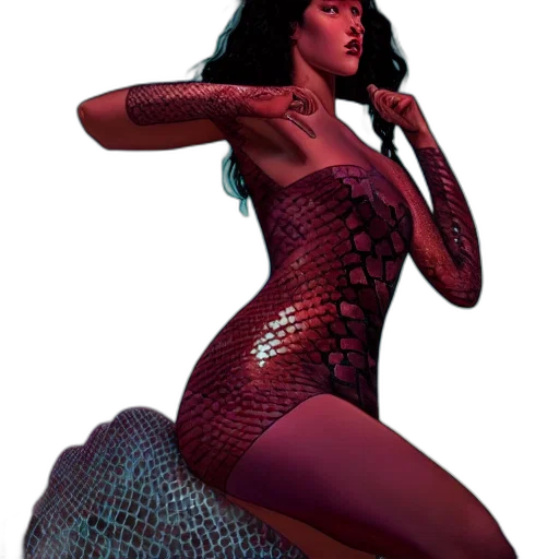 dress, concept art, fantasy art, 3d render transparent PNG cut-out