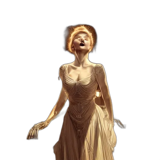 dress, face, mask, crown transparent PNG cut-out