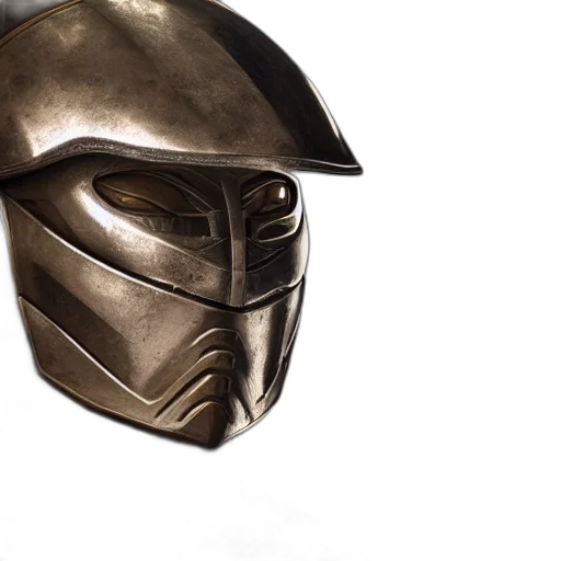 mask, face, weapon, 3d render transparent PNG cut-out