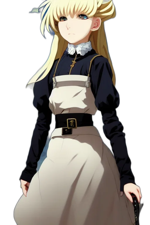 staff, dress, crown, jacket transparent PNG cut-out