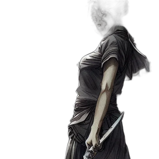 mask, dress, face, staff transparent PNG cut-out