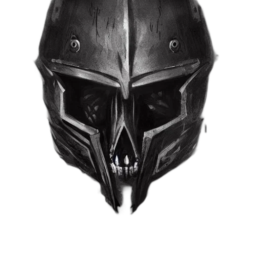 mask, face, crown, weapon transparent PNG cut-out