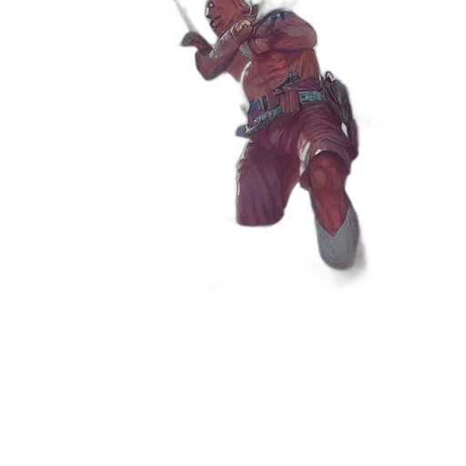 weapon, staff, sword, robot transparent PNG cut-out