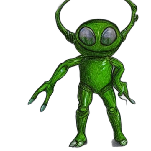 creature, staff, robot, mask transparent PNG cut-out