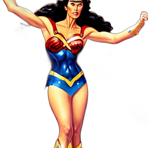 comic book art, concept art, cartoon, portrait transparent PNG cut-out